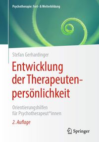 Produktbild: Entwicklung der Therapeutenpers&ouml;nlichkeit