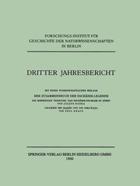 Produktbild: Dritter Jahresbericht
