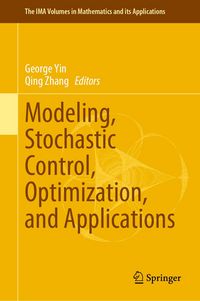 Produktbild: Modeling, Stochastic Control, Optimization, and Applications