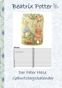 Bild vom Artikel Der Peter Hase Geburtstagskalender vom Autor Beatrix Potter