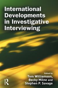 Produktbild: International Developments in Investigative Interviewing