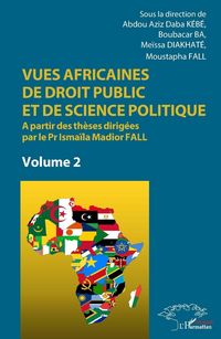 Produktbild: Vues africaines de droit public et de science politique