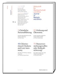 Produktbild: Christliche Personalf&uuml;hrung, Ordnung und &Ouml;konomie, Chlorine-rinsed Chickens and Lost Autonomy, Massenvernichtungswaffen oder Risikoabsicherung?