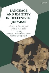 Produktbild: Language and Identity in Hellenistic Judaism
