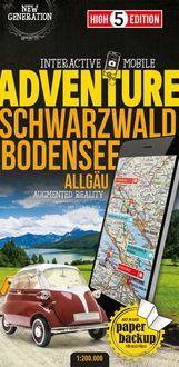 Produktbild: Interactive Mobile ADVENTUREMAP Schwarzwald Bodensee Allg&auml;u