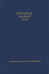 Produktbild: Lichtenberg-Jahrbuch 2019