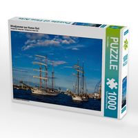 Produktbild: CALVENDO Puzzle Windjammer zur Hanse Sail | 1000 Teile Lege-Gr&ouml;&szlig;e 64x48cm Foto-Puzzle f&uuml;r gl&uuml;ckliche Stunden