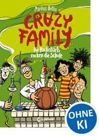 Produktbild: Crazy Family (Band 5) - Die Hackebarts rocken die Schule