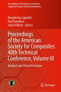 Produktbild: Proceedings of the American Society for Composites 40th Technical Conference, Volume III