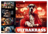 Produktbild: ULTRAKRASS Knallharte Hunde (Wandkalender 2026 DIN A3 quer), CALVENDO Monatskalender