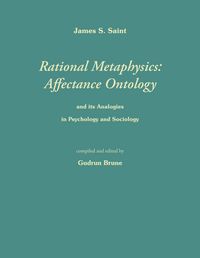 Produktbild: Rational Metaphysics: Affectance Ontology
