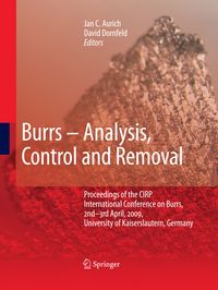 Produktbild: Burrs - Analysis, Control and Removal