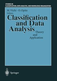 Produktbild: Classification and Data Analysis