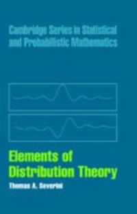 Produktbild: Elements of Distribution Theory
