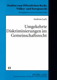 Produktbild: Umgekehrte Diskriminierungen im Gemeinschaftsrecht