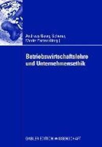Produktbild: Betriebswirtschaftslehre und Unternehmensethik