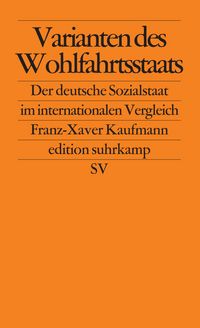 Produktbild: Varianten des Wohlfahrtsstaats