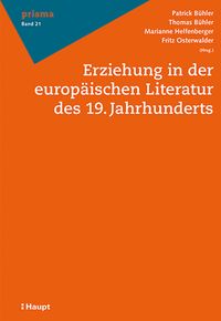 Produktbild: Erziehung in der europ&auml;ischen Literatur des 19. Jahrhunderts