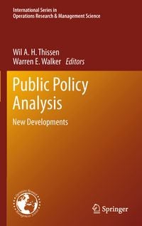 Produktbild: Public Policy Analysis