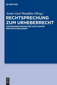 Bild vom Artikel Rechtsprechung zum Urheberrecht vom Autor 