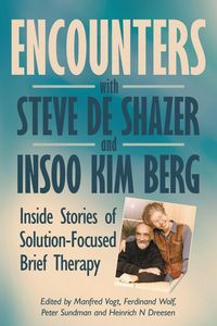 Produktbild: Encounters with Steve de Shazer and Insoo Kim Berg