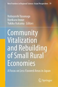 Produktbild: Community Vitalization and Rebuilding of Small Rural Economies