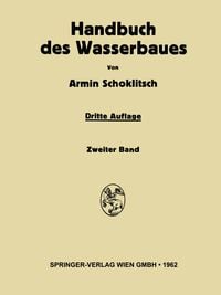 Produktbild: Handbuch des Wasserbaues