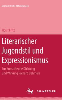 Produktbild: Literarischer Jugendstil und Expressionismus