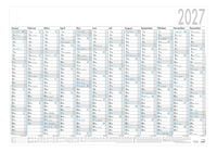 Produktbild: Plakatkalender 12 Mon 5 Stk. gerollt 2027