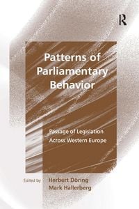 Produktbild: Patterns of Parliamentary Behavior