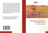 Produktbild: Description linguistique du gbaya gboro