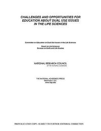 Produktbild: Challenges and Opportunities for Education about Dual Use Issues in the Life Sciences