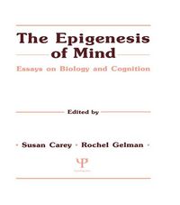 Produktbild: The Epigenesis of Mind
