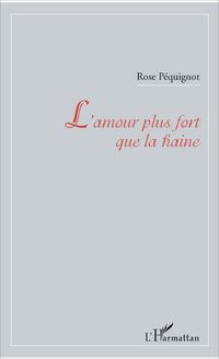Produktbild: L'amour plus fort que la haine