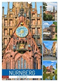 Produktbild: N&uuml;rnberg in Hochformat (Wandkalender 2027 DIN A3 hoch), CALVENDO Monatskalender