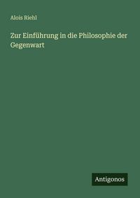 Produktbild: Zur Einf&uuml;hrung in die Philosophie der Gegenwart