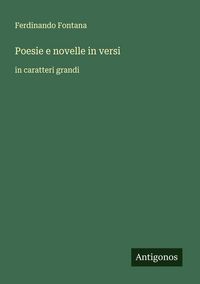 Produktbild: Poesie e novelle in versi