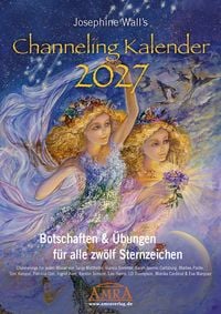 Produktbild: JOSEPHINE WALL'S CHANNELING KALENDER 2027: 12 MONATE &ndash; 12 MEDIEN [mit neuen Botschaften & &Uuml;bungen f&uuml;r jedes Sternzeichen; DinA3]