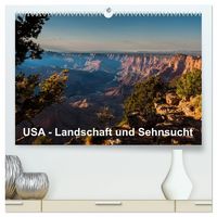 Produktbild: USA &ndash; Landschaft und Sehnsucht (hochwertiger Premium Wandkalender 2027 DIN A2 quer), Kunstdruck in Hochglanz