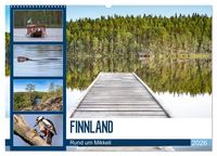 Produktbild: Finnland, Rund um Mikkeli (Wandkalender 2026 DIN A2 quer), CALVENDO Monatskalender