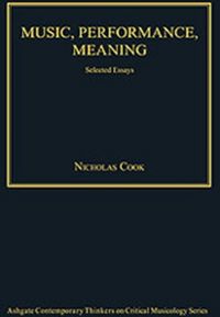 Produktbild: Cook, N: Music, Performance, Meaning