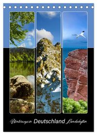 Produktbild: Unterwegs in Deutschland Landschaften (Tischkalender 2027 DIN A5 hoch), CALVENDO Monatskalender