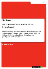 Produktbild: Die postindustrielle Sozialstruktur Deutschlands