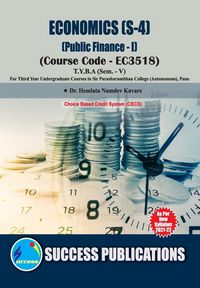 Produktbild: Public Finance - I(T.Y.B.A,S.P. College,Sem.-V)