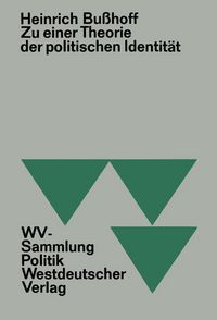 Produktbild: Zu einer Theorie der politischen Identit&auml;t