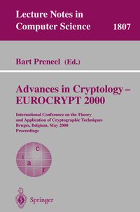 Produktbild: Advances in Cryptology &ndash; EUROCRYPT 2000