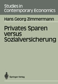 Produktbild: Privates Sparen versus Sozialversicherung