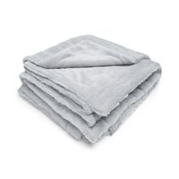 Produktbild: Decke Plush Comfort Frostgrau