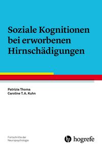 Produktbild: Soziale Kognitionen bei erworbenen Hirnsch&auml;digungen
