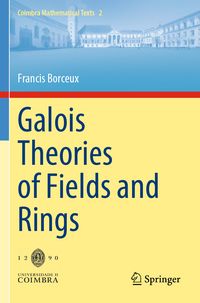 Produktbild: Galois Theories of Fields and Rings